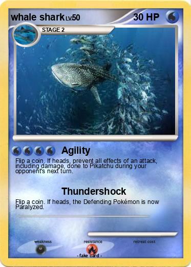 Pokemon whale shark