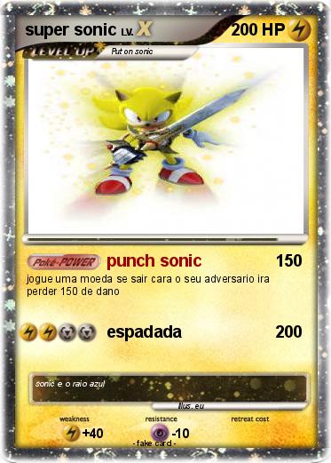 Pokemon super sonic