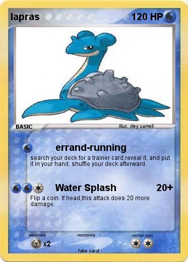 Pokemon lapras