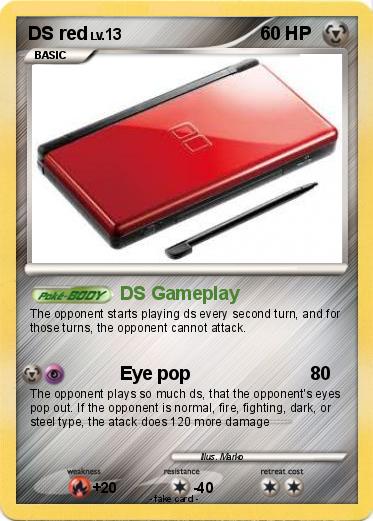 Pokemon DS red