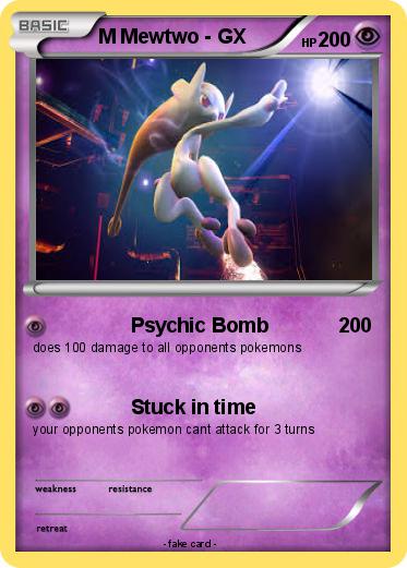Pokemon M Mewtwo - GX