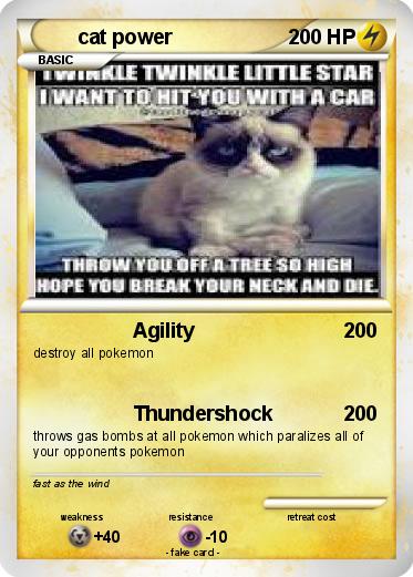 Pokemon cat power