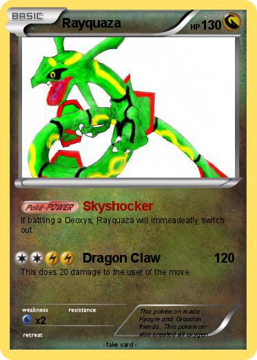 Pokemon Rayquaza