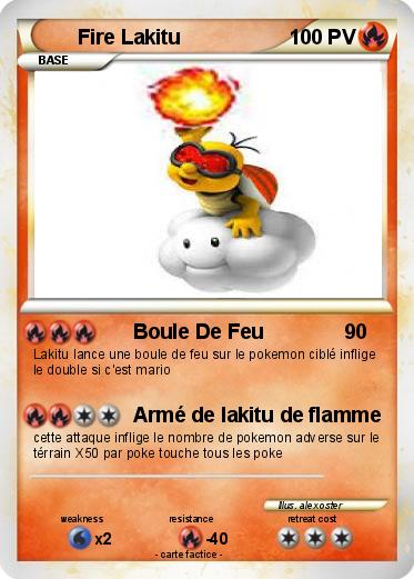 Pokemon Fire Lakitu
