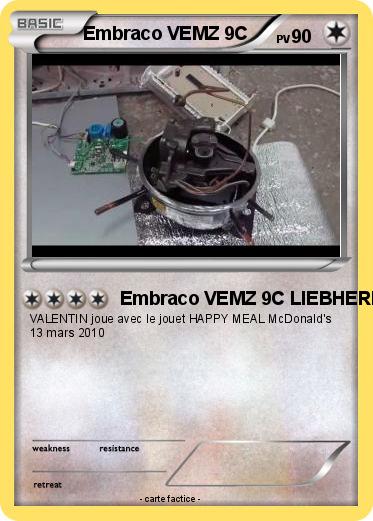 Pokemon Embraco VEMZ 9C
