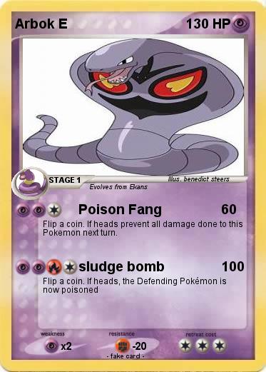 Pokemon Arbok E