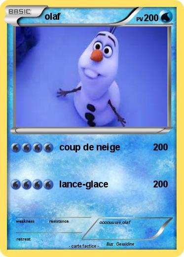 Pokemon olaf