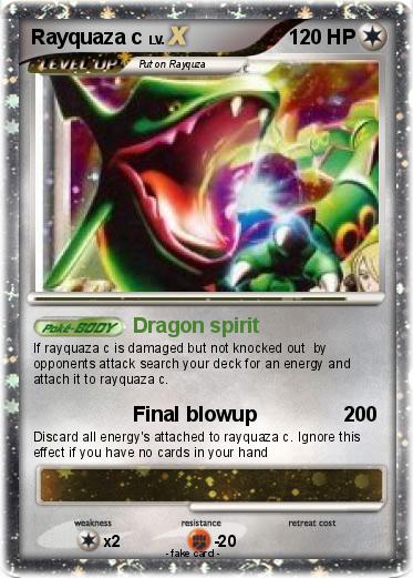 Pokemon Rayquaza c