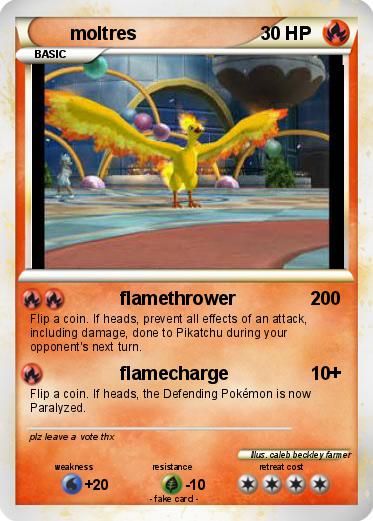 Pokemon moltres