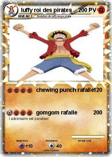 Pokemon luffy roi des pirates