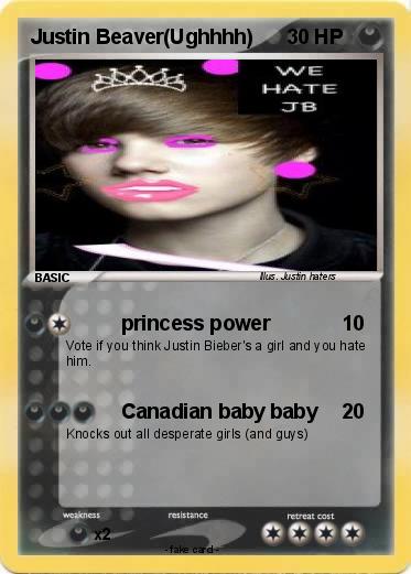 Pokemon Justin Beaver(Ughhhh)