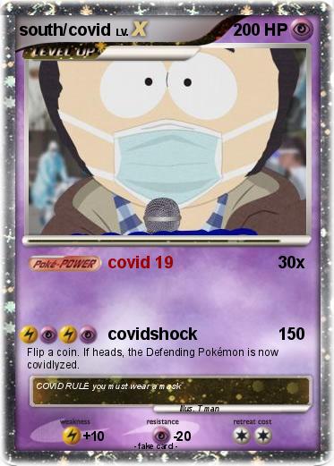 Pokemon south/covid