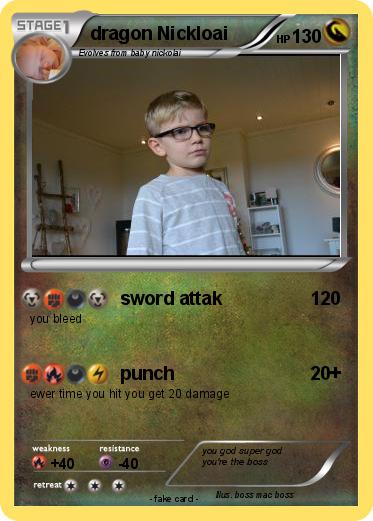 Pokemon dragon Nickloai