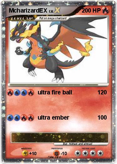 Pokemon McharizardEX