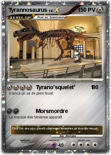 Pokemon Tyrannosaurus