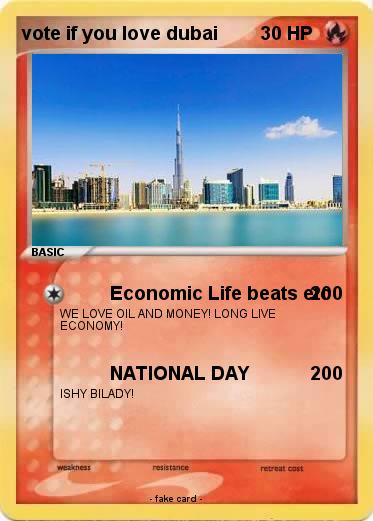Pokemon vote if you love dubai
