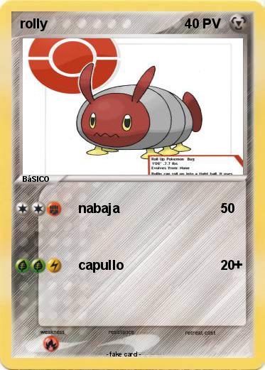 Pokemon rolly
