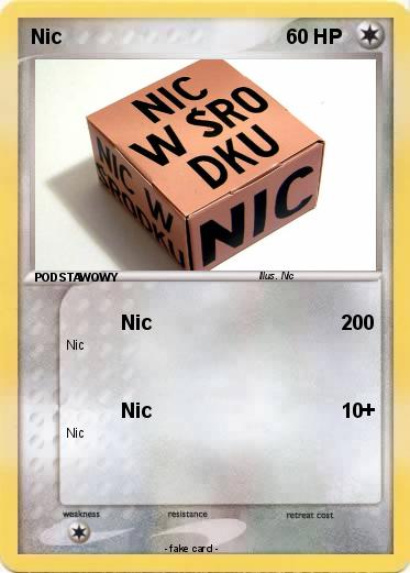 Pokemon Nic