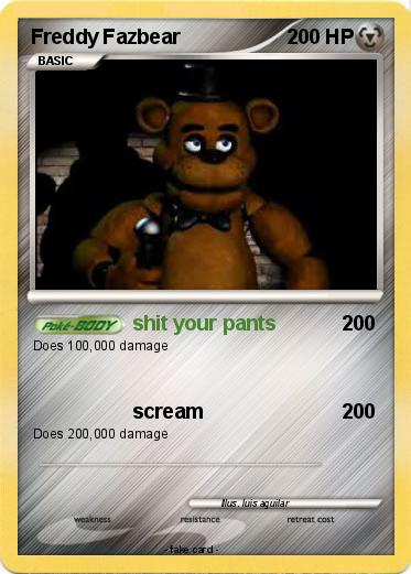 Pokemon Freddy Fazbear