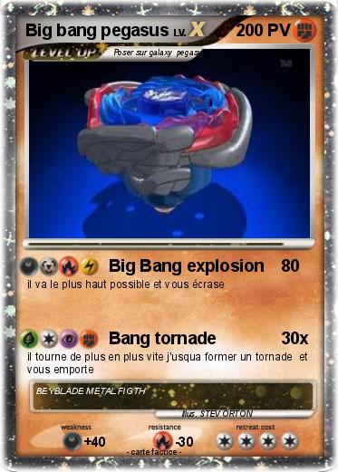 Pokemon Big bang pegasus