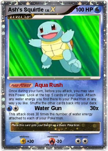 Pokemon Ash's Squirtle