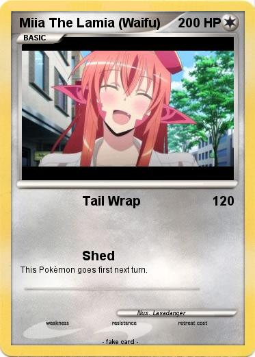 Pokemon Miia The Lamia (Waifu)