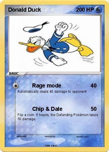 Pokemon Donald Duck