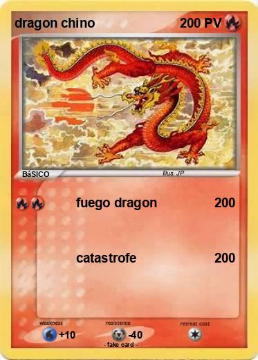 Pokemon dragon chino