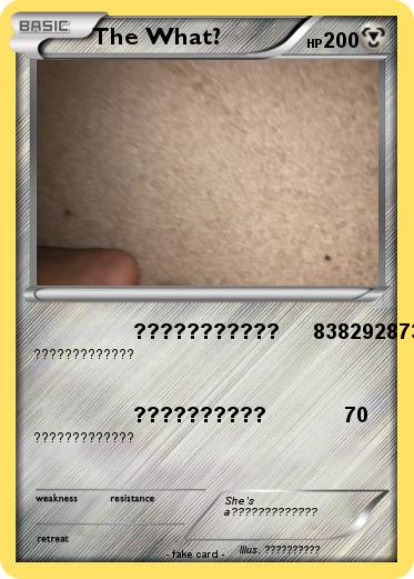 Pokemon The What?