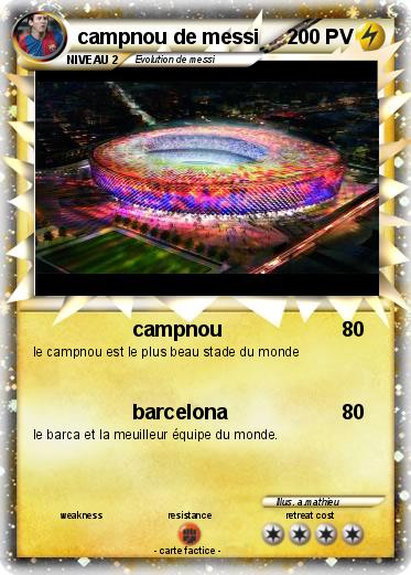 Pokemon campnou de messi