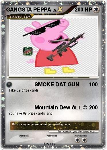 Pokemon GANGSTA PEPPA