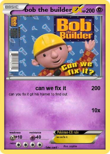 Pokemon bob the builder