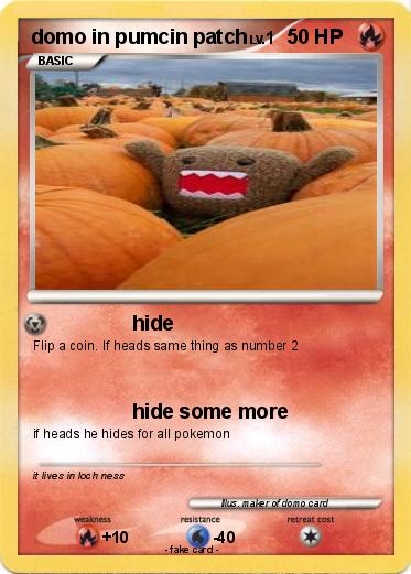 Pokemon domo in pumcin patch
