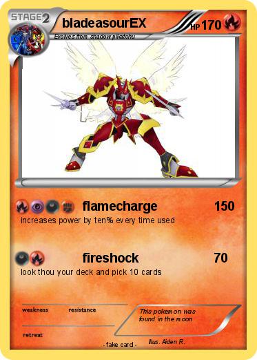 Pokemon bladeasourEX