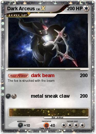 Pokemon Dark Arceus