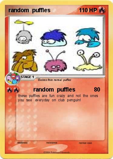 Pokemon random  puffles