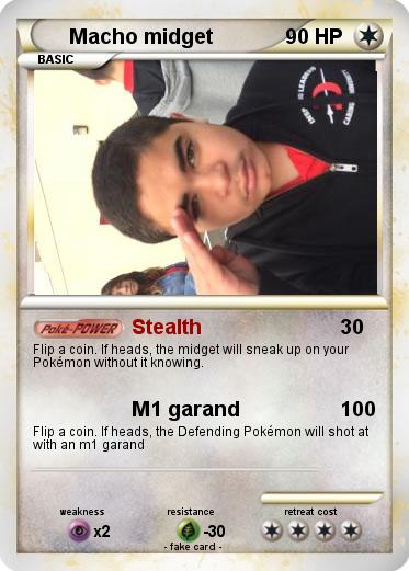 Pokemon Macho midget