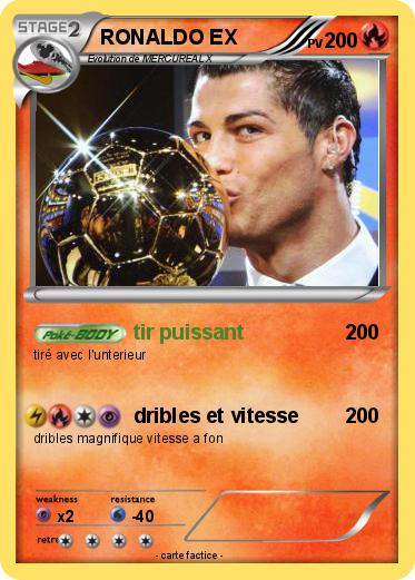 Pokemon RONALDO EX