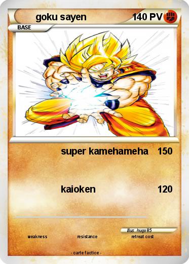 Pokemon goku sayen