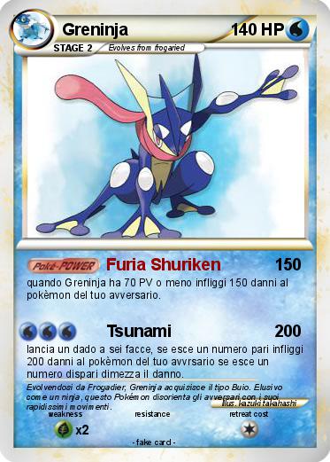 Pokemon Greninja