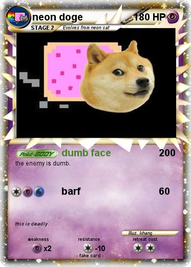 Pokemon neon doge