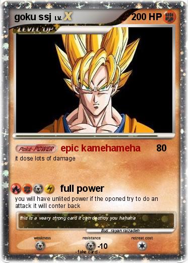 Pokemon goku ssj