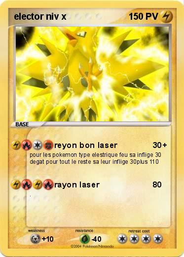 Pokemon elector niv x