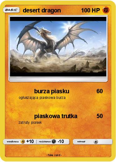 Pokemon desert dragon