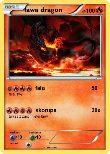 Pokemon lawa dragon