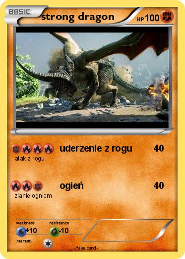 Pokemon strong dragon