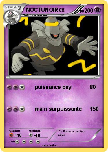 Pokemon NOCTUNOIRex
