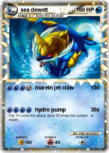 Pokemon sea dewott