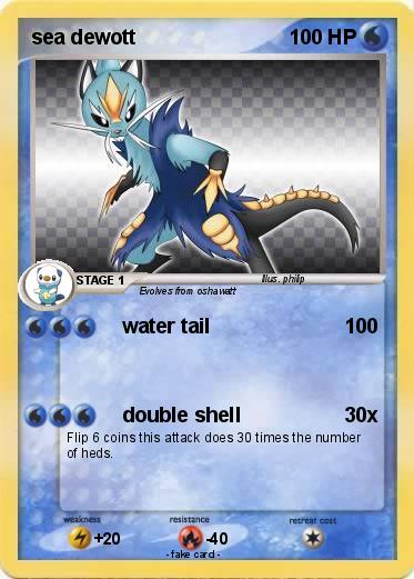 Pokemon sea dewott