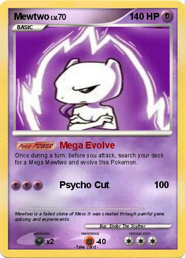 Pokemon Mewtwo